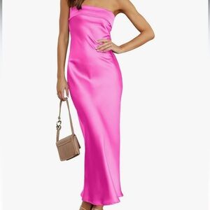 Pink Midi Dress
